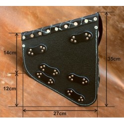 LEATHER SADDLEBAG S59 BASIC H-D SOFTAIL