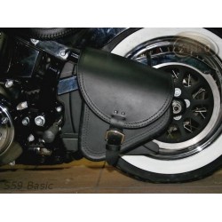 LEATHER SADDLEBAG S59 BASIC H-D SOFTAIL