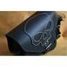 LEATHER SADDLEBAG S57 SKULL H-D SPORTSTER