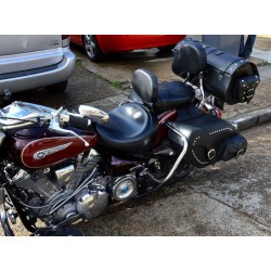 Driver's backrest  YAMAHA XV 1600 WILD STAR and XV 1700 ROAD STAR