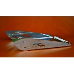 Wide luggage carrier FLAME made of stainless steel