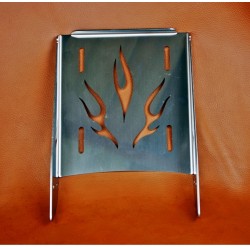 Porte-moto FLAME étroit en acier inoxydable -  étroit