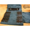 Knife bag / pouch  NATURAL MATTE LEATHER