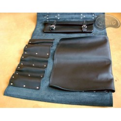 Knife bag / pouch  NATURAL MATTE LEATHER