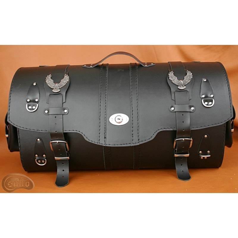 Roll Bag K292 with lock, pockets and overlays