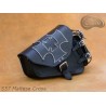 LEATHER SADDLEBAG S57 THE MALTA CROSS  H-D SPORTSTER