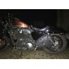 LEATHER SADDLEBAG S57 THE MALTA CROSS  H-D SPORTSTER