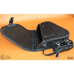 LEATHER SADDLEBAG S50 H-D SOFTAIL