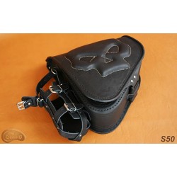 LEATHER SADDLEBAG S50 H-D SOFTAIL