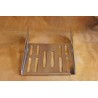 Wide luggage carrier made of stainless steel