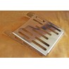 Wide luggage carrier made of stainless steel
