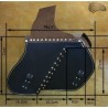 LEATHER SADDLEBAG S691 BASIC H-D SPORTSTER