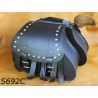 LEATHER SADDLEBAGS S692