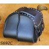 LEATHER SADDLEBAGS S692