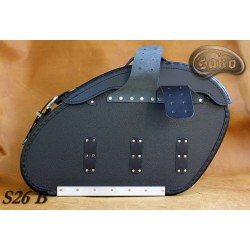 LEATHER SADDLEBAGS S26