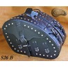 LEATHER SADDLEBAGS S26