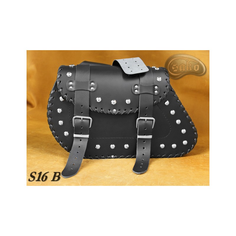 LEATHER SADDLEBAGS S16