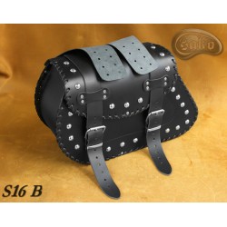 LEATHER SADDLEBAGS S16