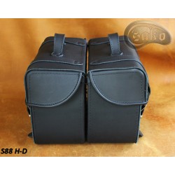LEATHER SADDLEBAGS S88  *TO REQUEST*