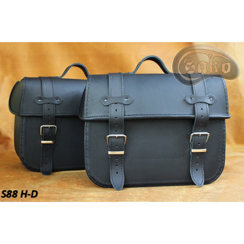 LEATHER SADDLEBAGS S88  *TO REQUEST*