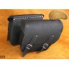 LEATHER SADDLEBAG S72 H-D DYNA