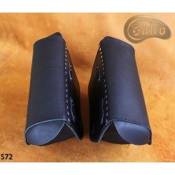 LEATHER SADDLEBAG S72 H-D DYNA