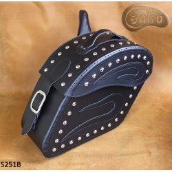 LEATHER SADDLEBAGS S251