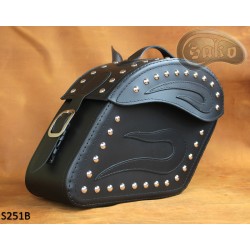 LEATHER SADDLEBAGS S251