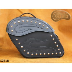 LEATHER SADDLEBAGS S251