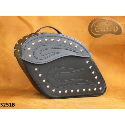 LEATHER SADDLEBAGS S251