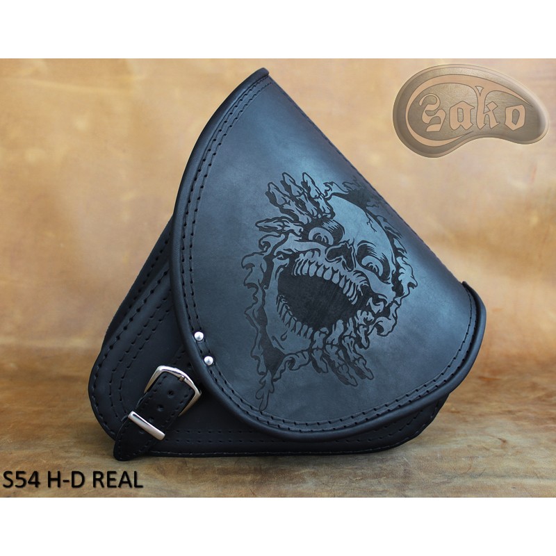 Sacoches Moto S54 CRÂNE NOIR H-D SOFTAIL