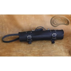 Knife bag / pouch  NATURAL MATTE LEATHER