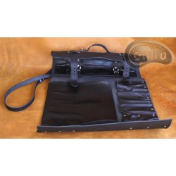Knife bag / pouch  NATURAL MATTE LEATHER