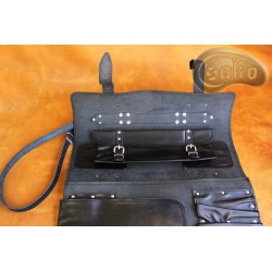 Knife bag / pouch  NATURAL MATTE LEATHER