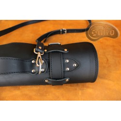 Knife bag / pouch  NATURAL MATTE LEATHER