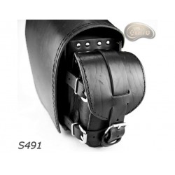 LEATHER SADDLEBAG S492 H-D SOFTAIL *TO REQUEST*