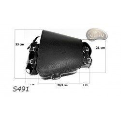 LEATHER SADDLEBAG S492 H-D SOFTAIL *TO REQUEST*