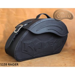 Leather Saddlebags S159 RAIDER *TO REQUEST*