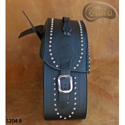 LEATHER SADDLEBAGS S204 B  *TO REQUEST*