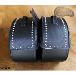 LEATHER SADDLEBAGS S204 B  *TO REQUEST*