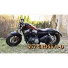 LEATHER SADDLEBAG S57 THE MALTA CROSS  H-D SPORTSTER