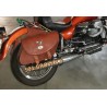 Leather Saddlebags S91 Orange *TO REQUEST*