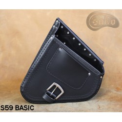 LEATHER SADDLEBAG S59 BASIC H-D SOFTAIL