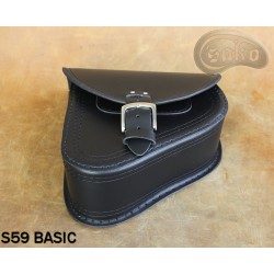 LEATHER SADDLEBAG S59 BASIC H-D SOFTAIL