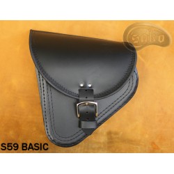 LEATHER SADDLEBAG S59 BASIC H-D SOFTAIL