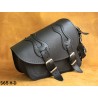 LEATHER SADDLEBAG S65 FLAME H-D SOFTAIL