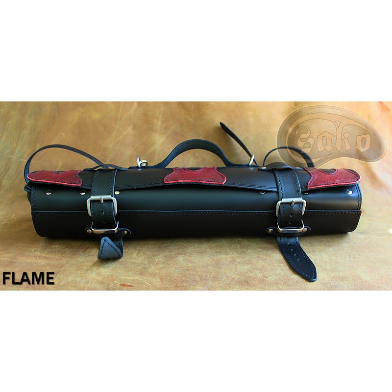 Tasche- / Messerabdeckung FLAMME (Modell 1)