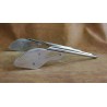 Narrow luggage tubular carrier made of stainless steel