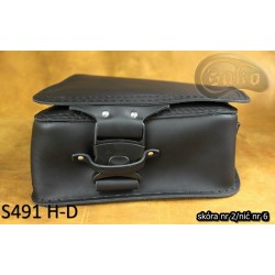 LEATHER SADDLEBAG S491 H-D SOFTAIL