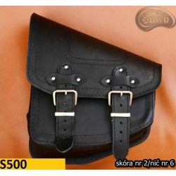 LEATHER SADDLEBAG S500 H-D SOFTAIL